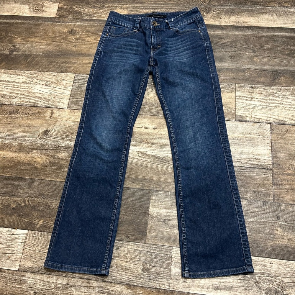 Calvin Klein Ladies Blue 5 pockets
Jeans Lean Boot 28/6